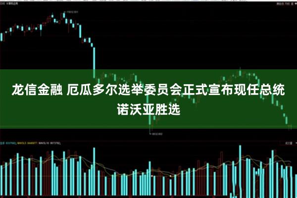 龙信金融 厄瓜多尔选举委员会正式宣布现任总统诺沃亚胜选